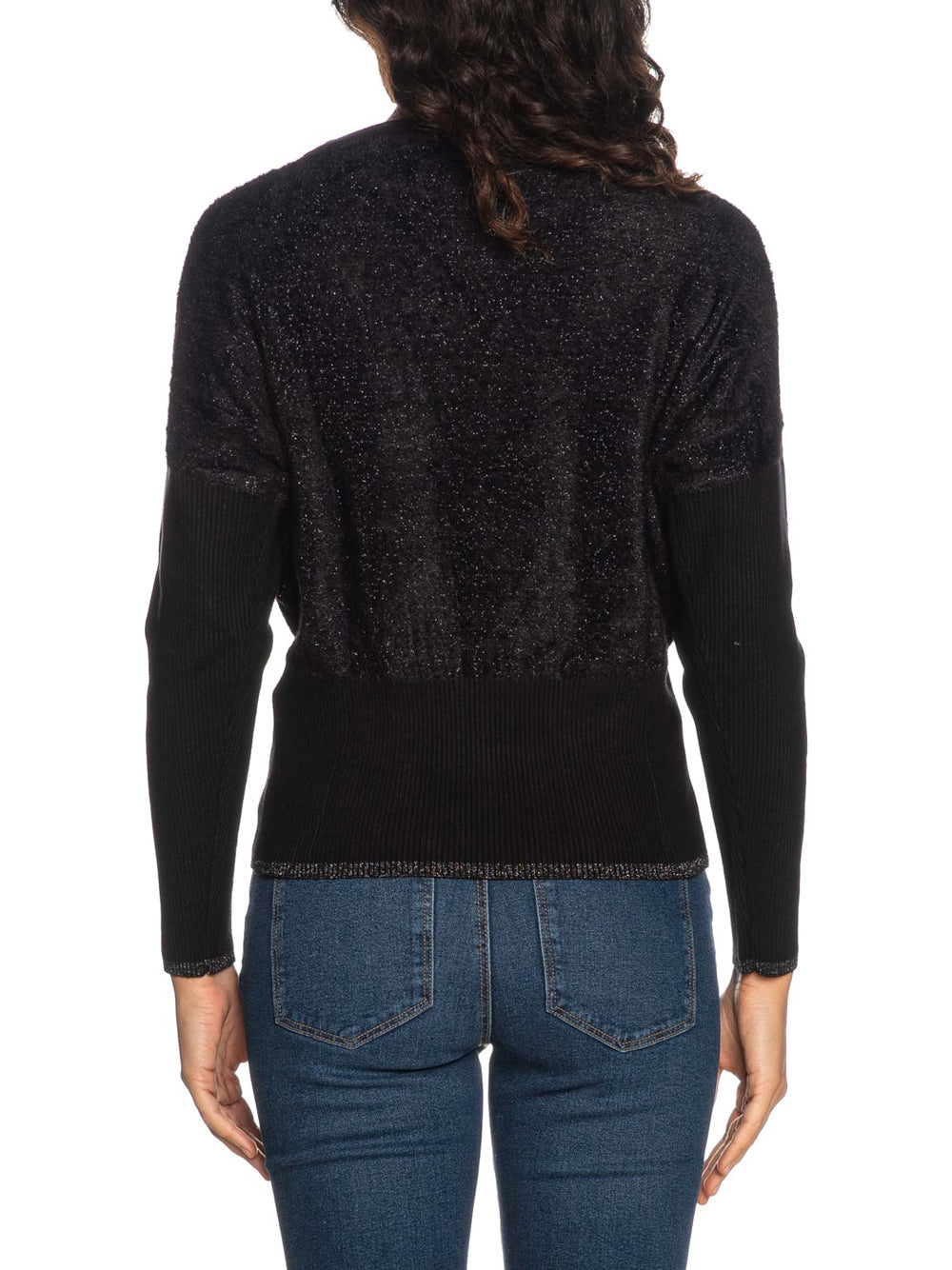 YES ZEE Maglione Donna - modello M014IS00 Nero