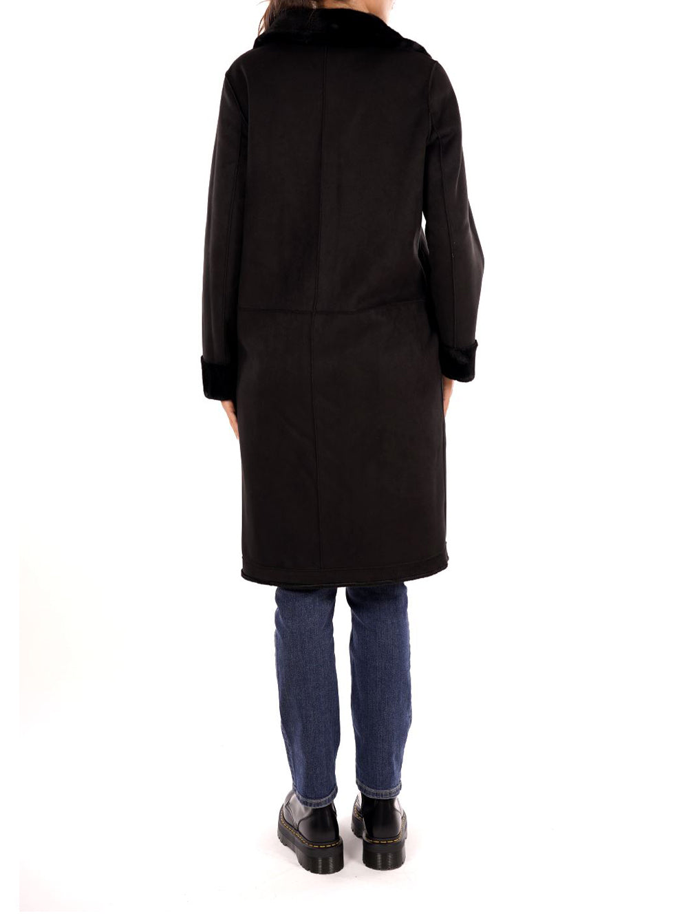 YES ZEE Cappotto Donna - modello O027KV00 Nero