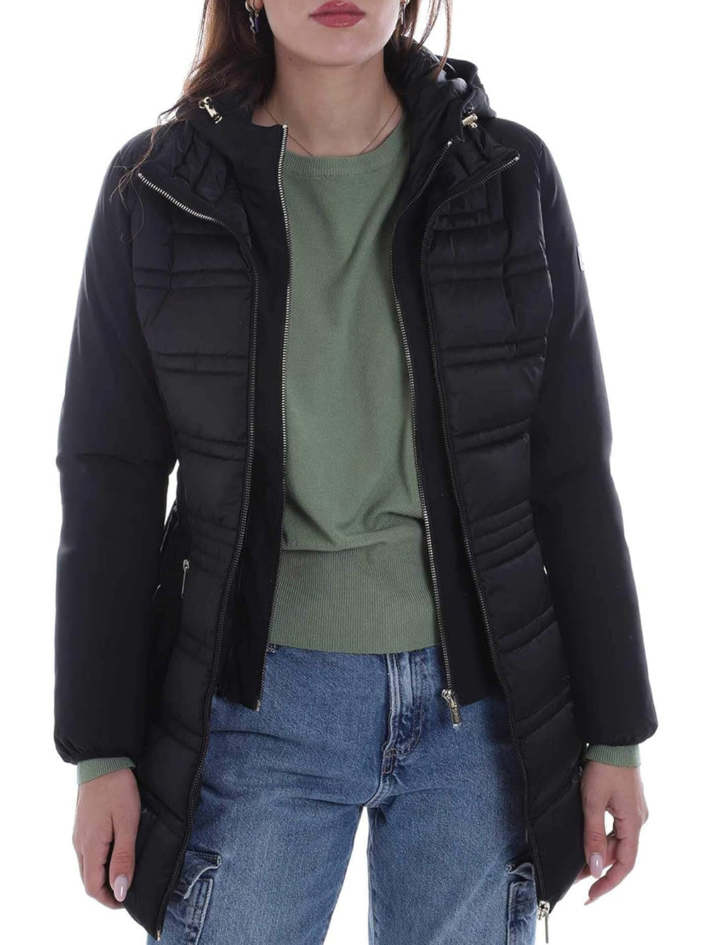 YES ZEE Giubbino Donna - modello O045M800 Nero