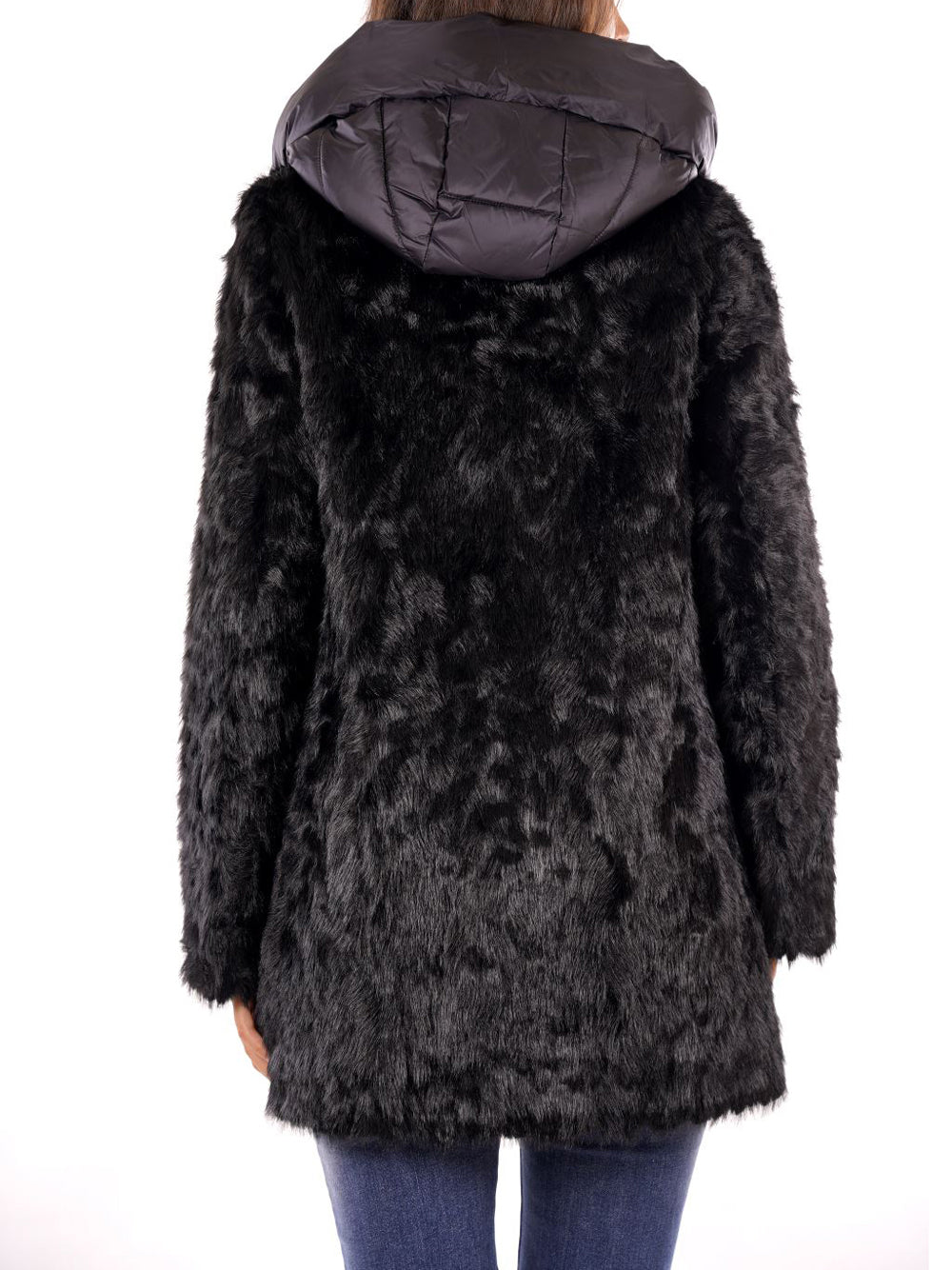 YES ZEE Cappotto Donna - modello O060KL00 Nero