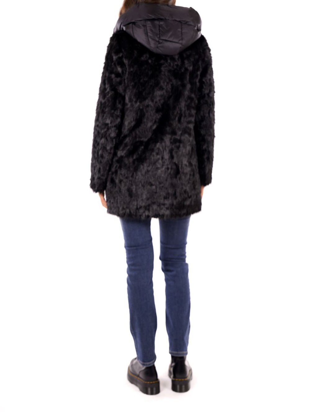 YES ZEE Cappotto Donna - modello O060KL00 Nero