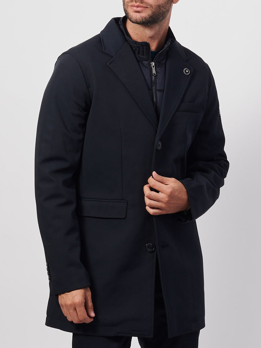 YES ZEE Cappotto Uomo - modello O815KB00 Blu