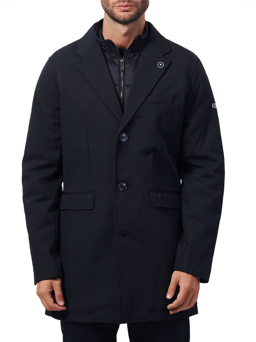 YES ZEE Cappotto Uomo - modello O815KB00 Blu
