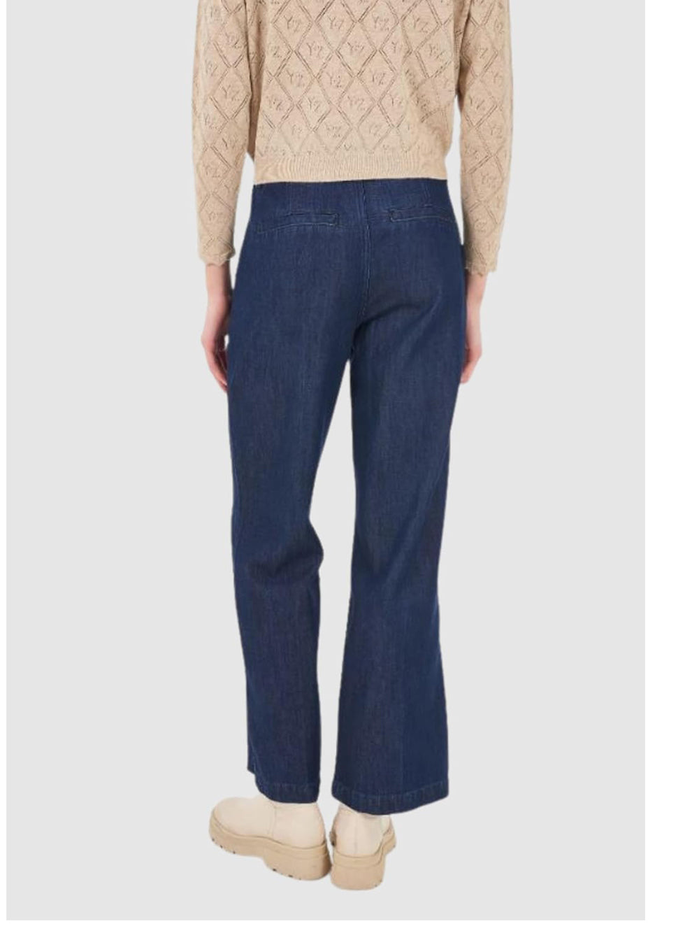 YES ZEE Pantalone Donna - modello P351XF01 Blu