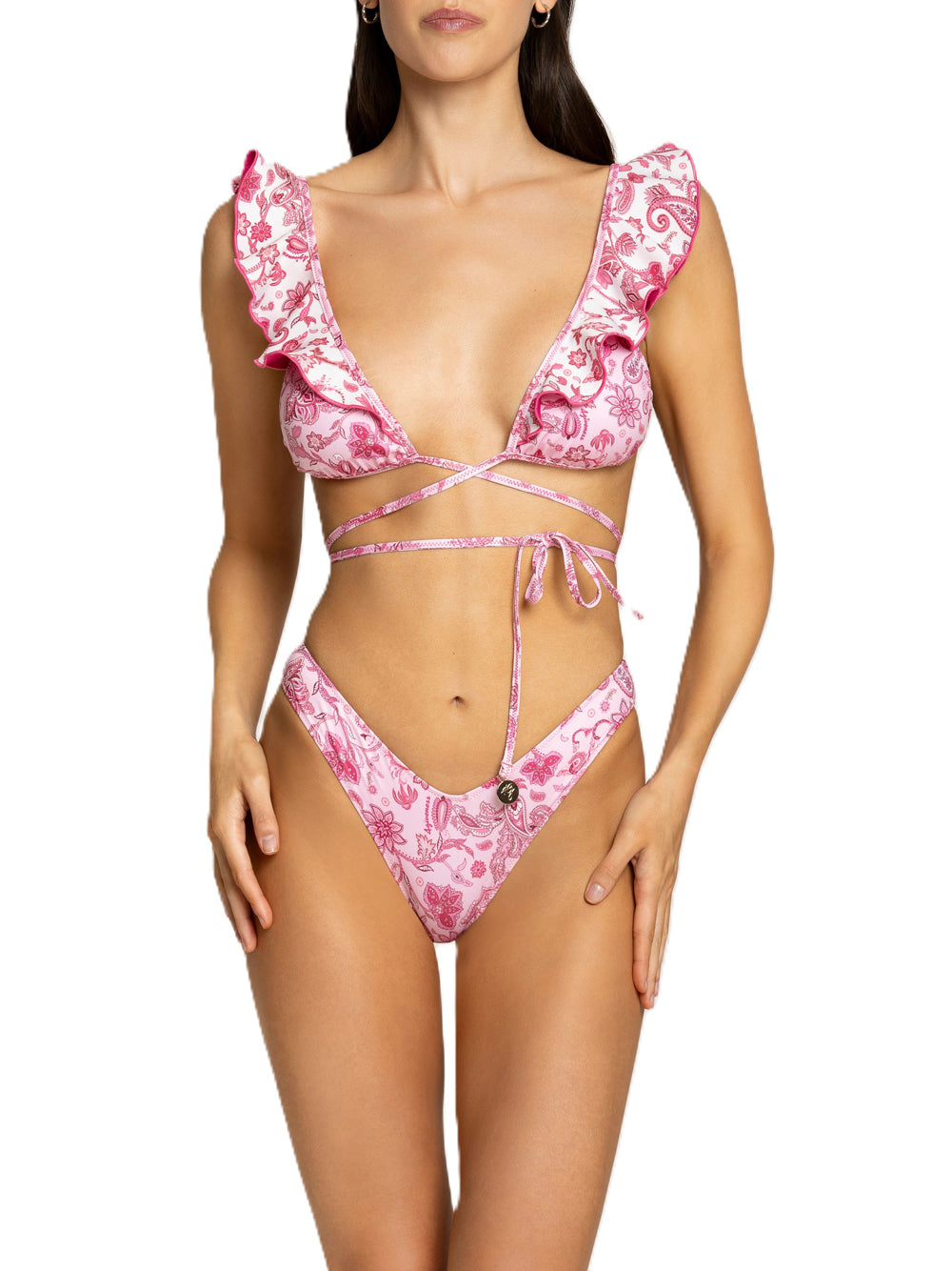 4GIVENESS Costume Triangolo Donna - modello 125WBWBK4859 Rosa