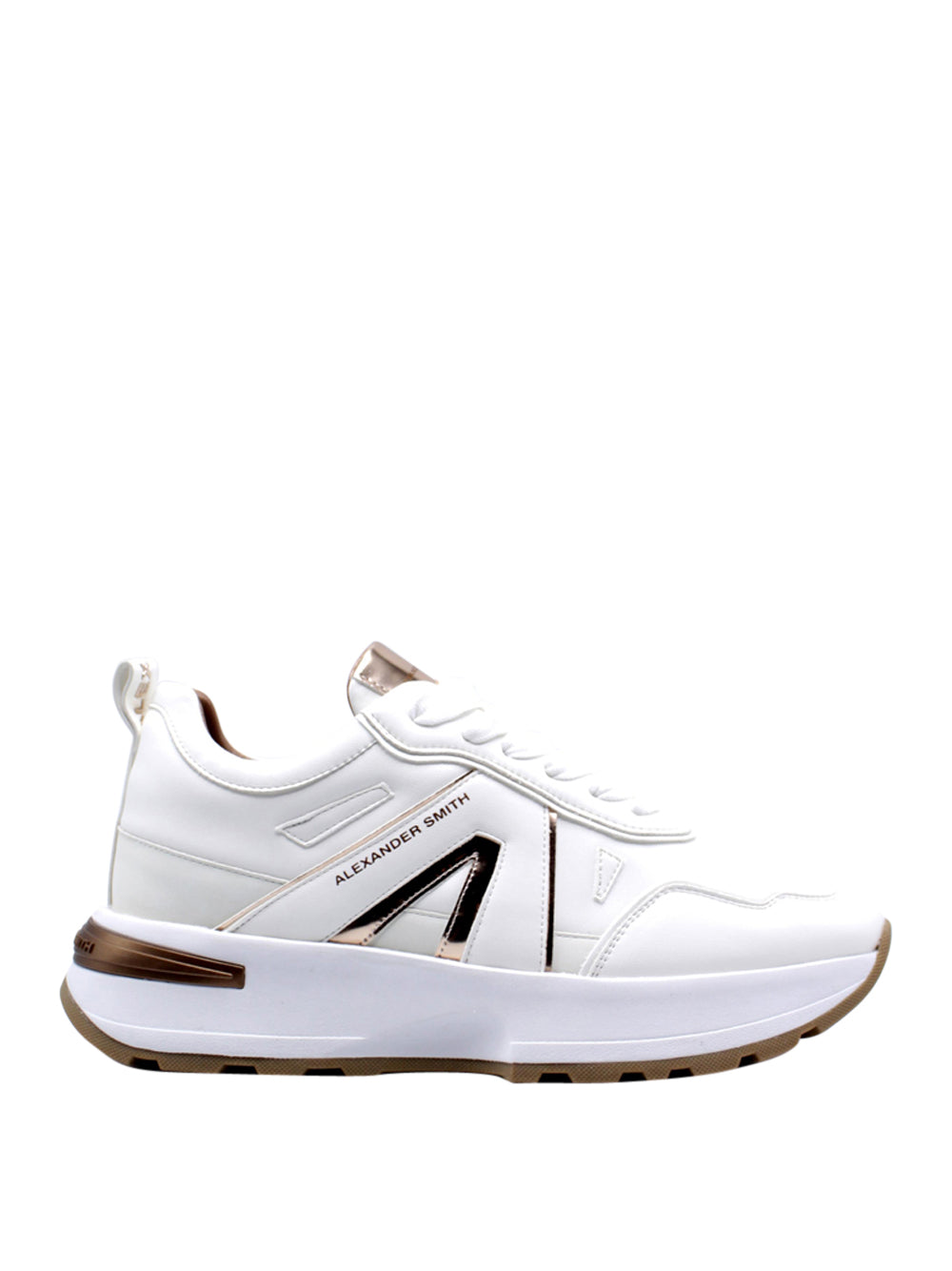ALEXANDER SMITH Sneakers plantare estraibile Donna - modello ASBBLPW-2024 Bianco