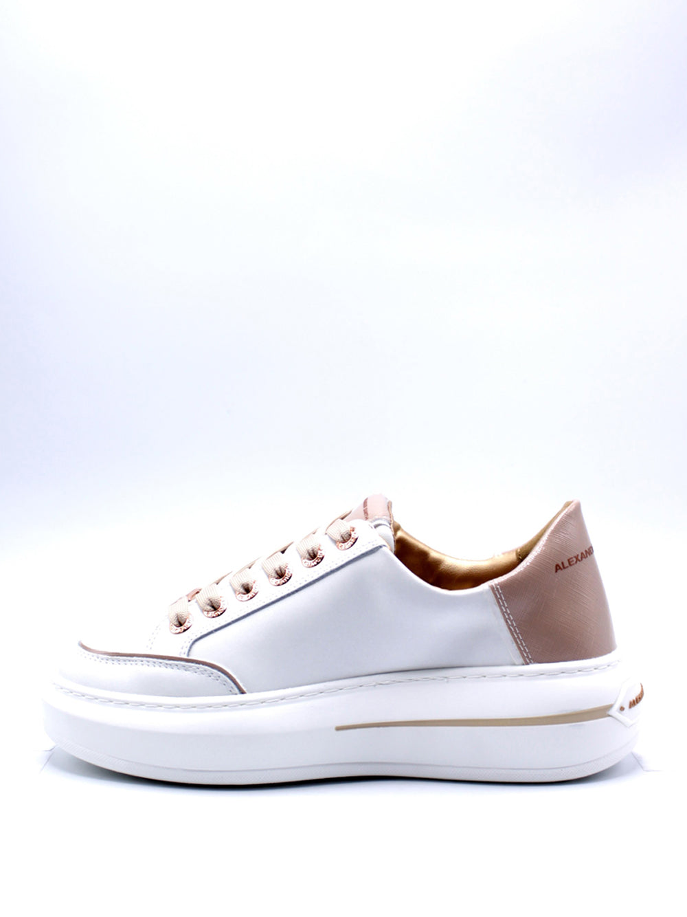 ALEXANDER SMITH Sneakers platform Donna - modello ASBBLSW-1807 Bianco