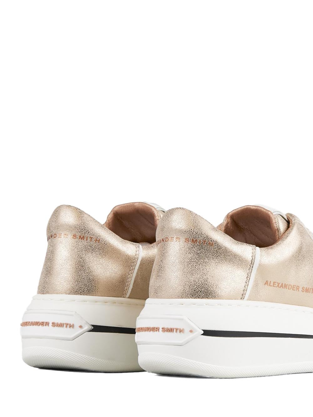 ALEXANDER SMITH Sneakers platform Donna - modello ASBBLSW-1888 Oro