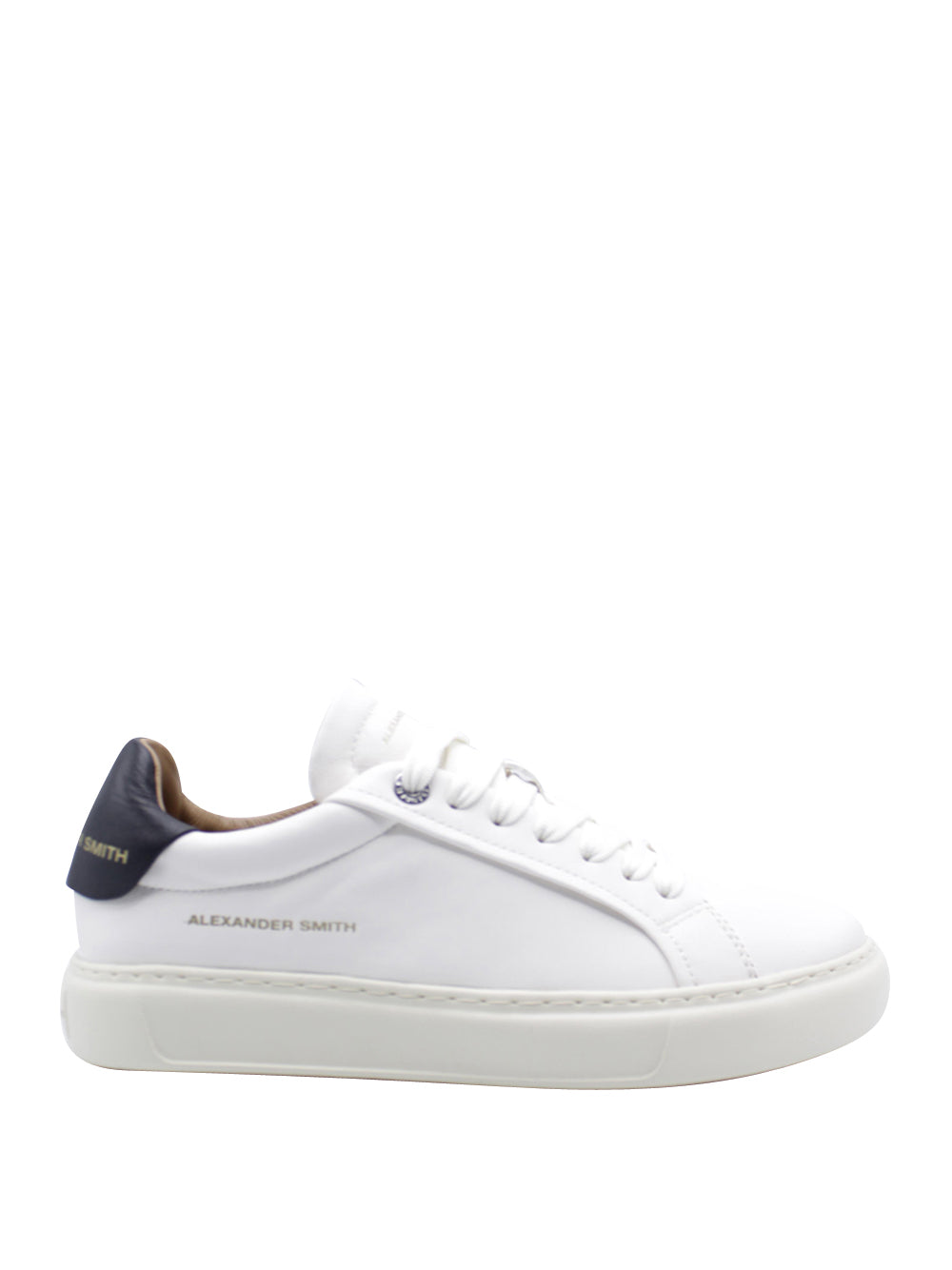 ALEXANDER SMITH Sneakers plantare estraibile Uomo - modello ASBBSOM-3661 Bianco