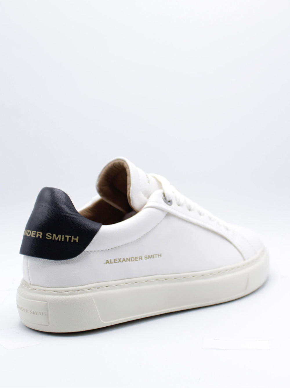 ALEXANDER SMITH Sneakers plantare estraibile Uomo - modello ASBBSOM-3661 Bianco