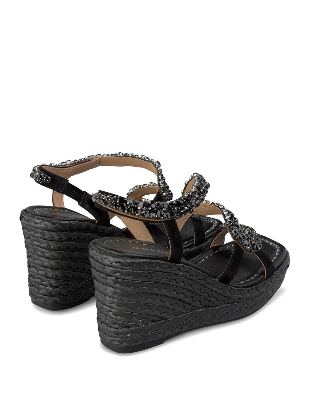 ALMA EN PENA Sandali con zeppa Donna - modello 1276 Nero