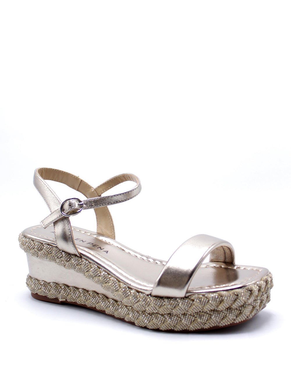 ALMA EN PENA Sandali con zeppa Donna - modello 1472 Bronzo