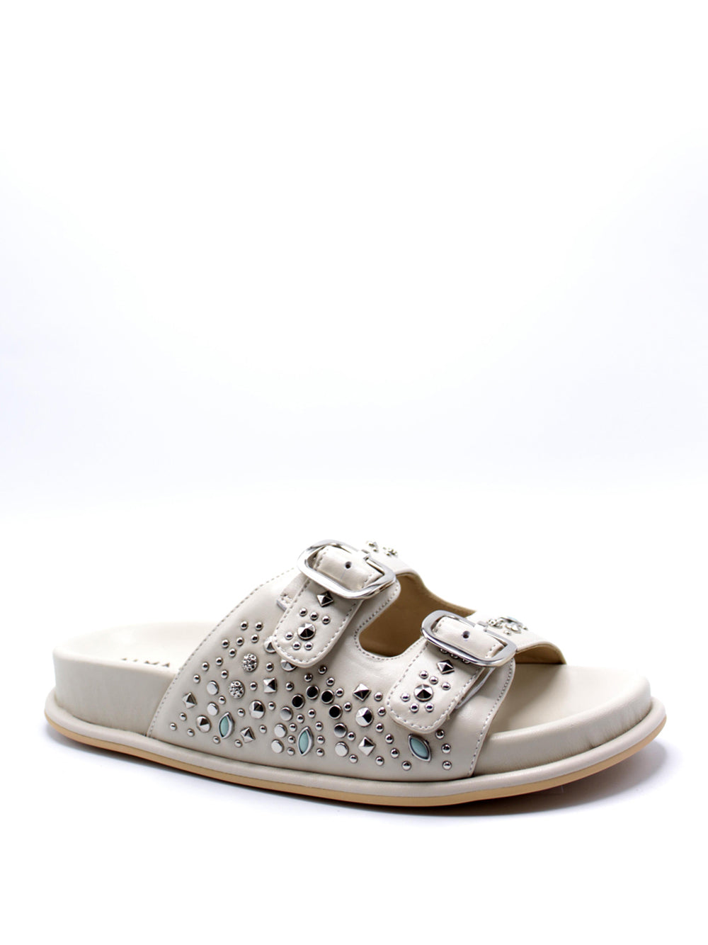 ALMA EN PENA Sandali con borchie Donna - modello 1653 Grigio