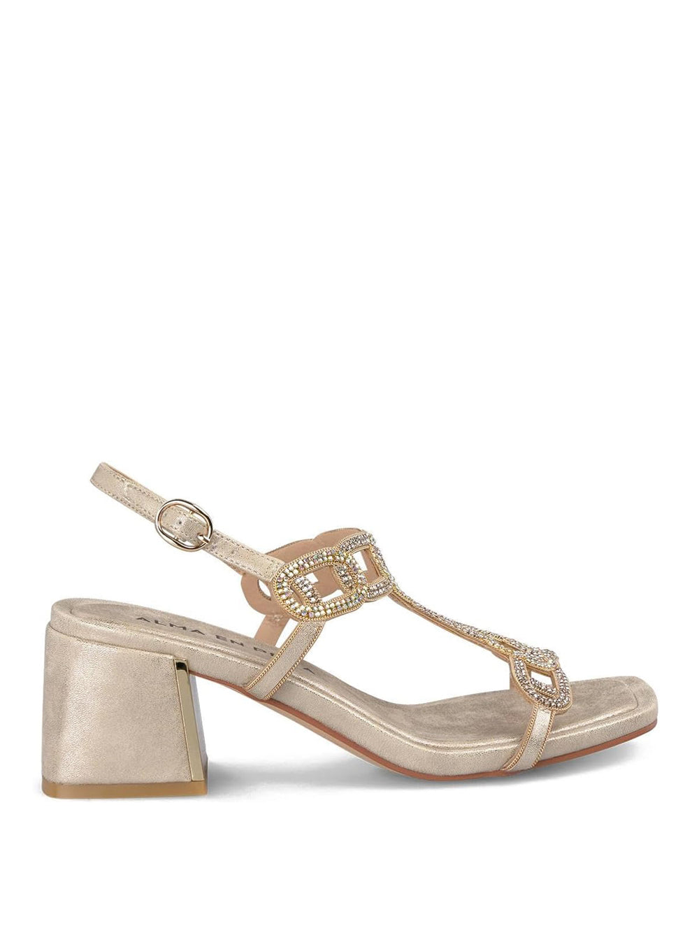 ALMA EN PENA Sandali con tacco Donna - modello 50941 Oro