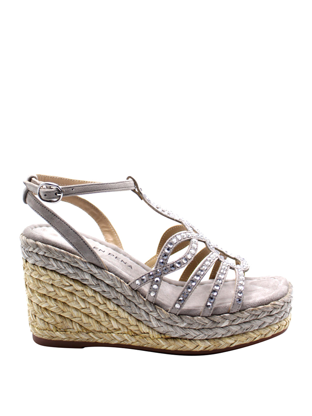 ALMA EN PENA Sandali con zeppa Donna - modello 51292 Beige