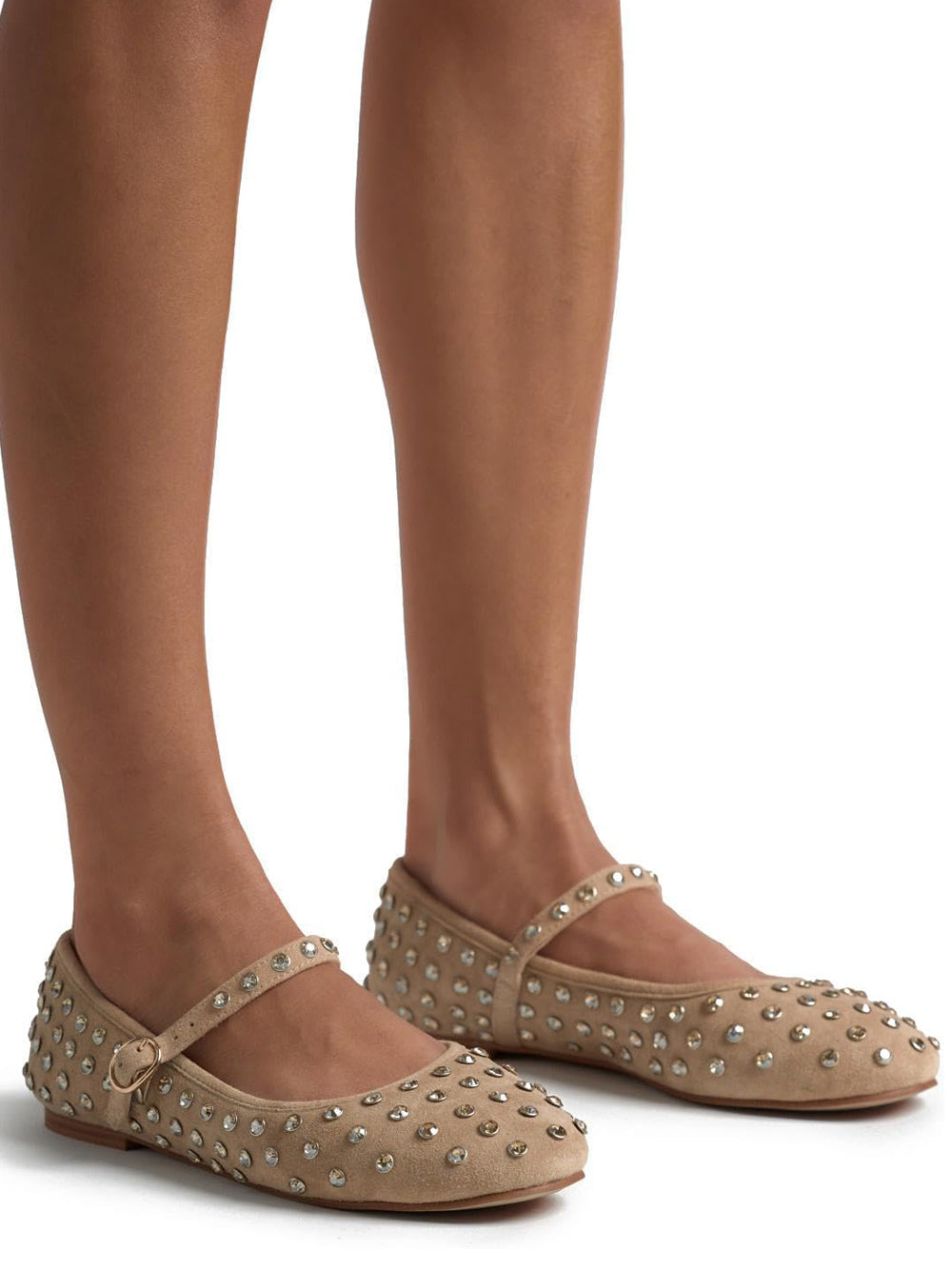 ALMA EN PENA Ballerine con borchie Donna - modello 534 Beige