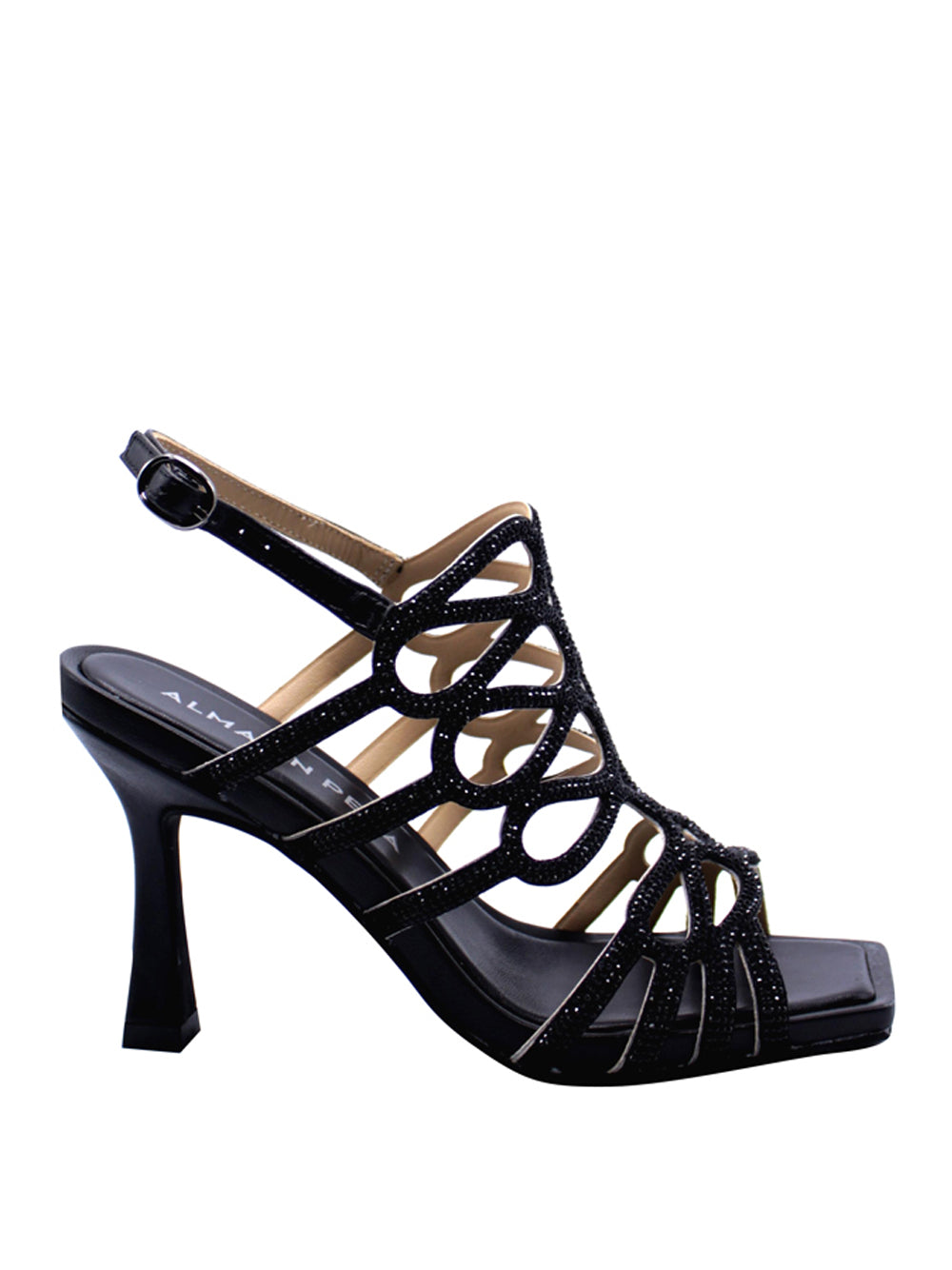 ALMA EN PENA Sandali con tacco Donna - modello 832 Nero