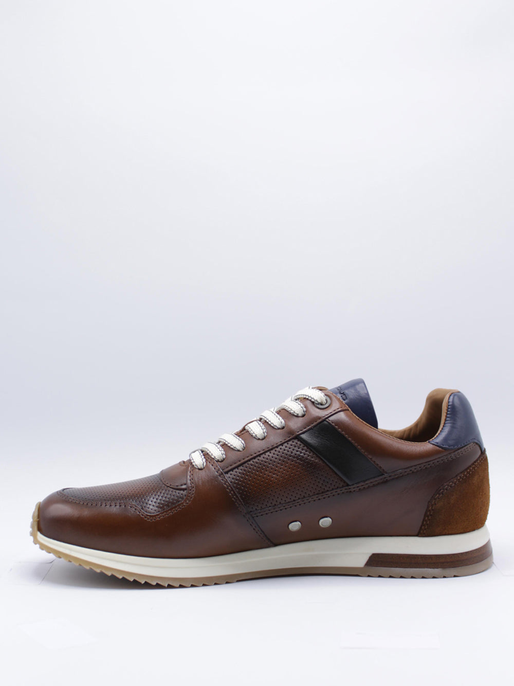 AMBITIOUS Sneakers plantare estraibile Uomo - Cuoio modello 11240 Marrone