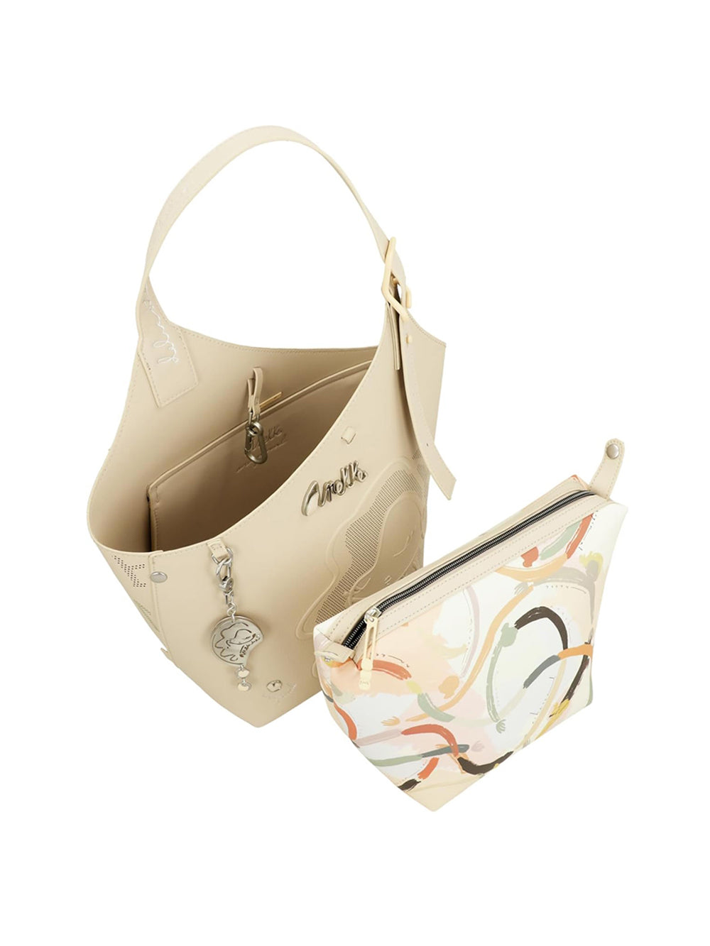 ANEKKE Borsa a Tracolla Donna - modello 40742-343 Beige