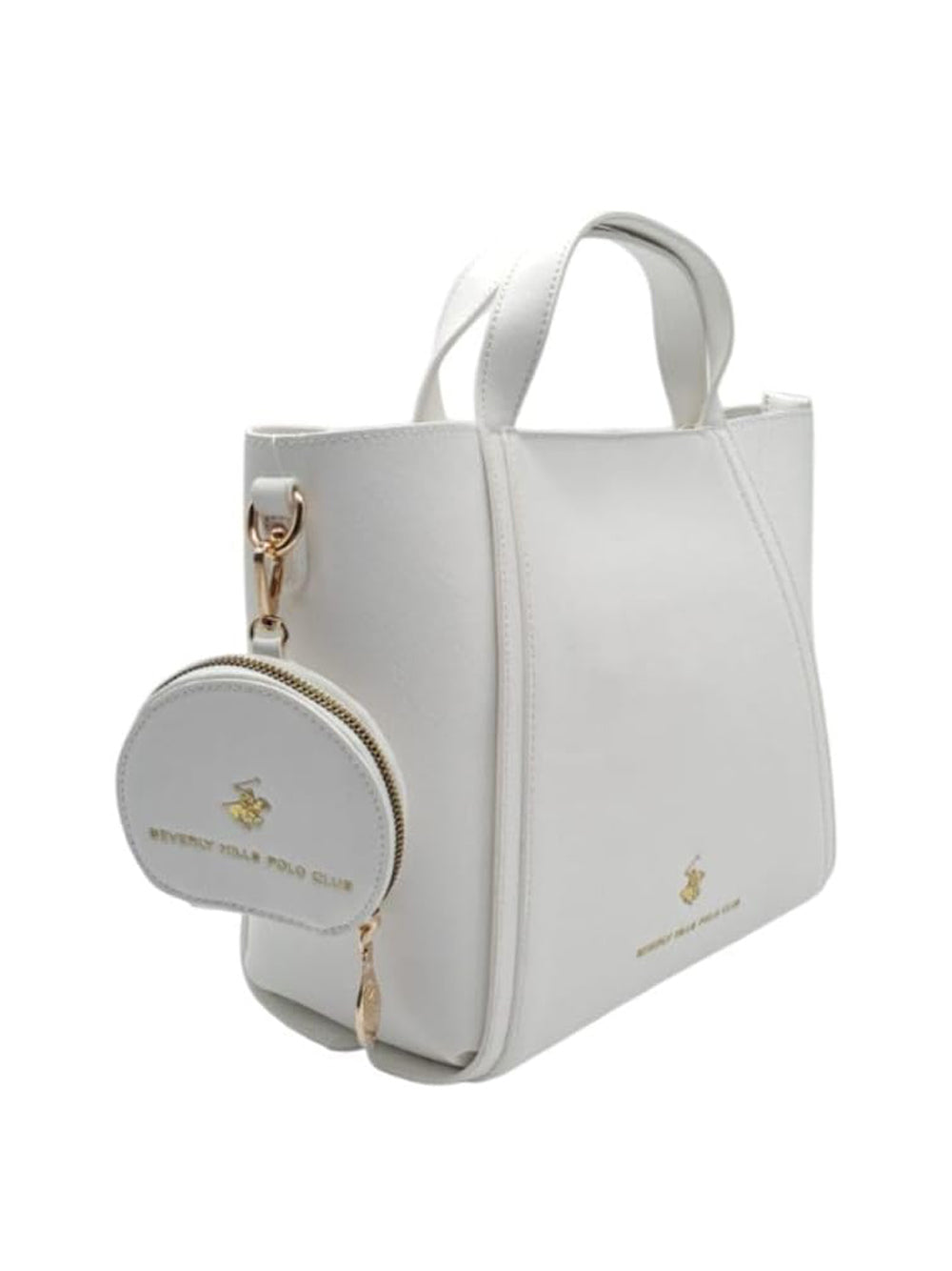 BEVERLY HILLS Borsa a Mano Donna - modello BH-4052-BI Bianco