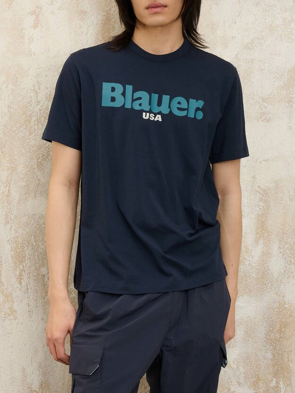 BLAUER T-shirt Uomo - modello 25SBLUH02192 Blu