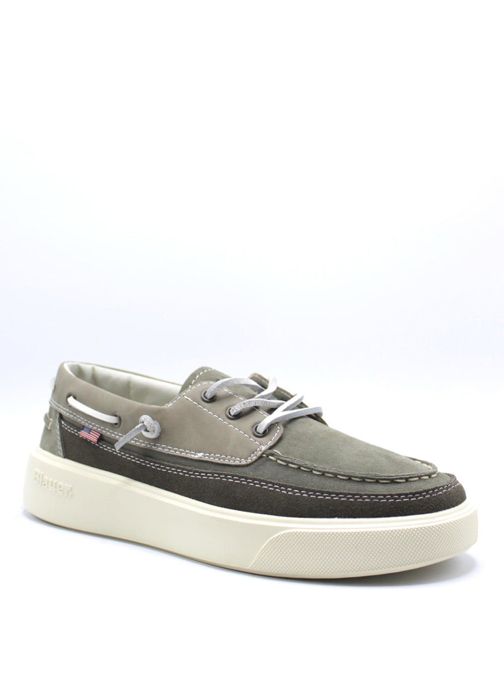 BLAUER Mocassini plantare estraibile Uomo - modello S5BUCK06/SUP Verde