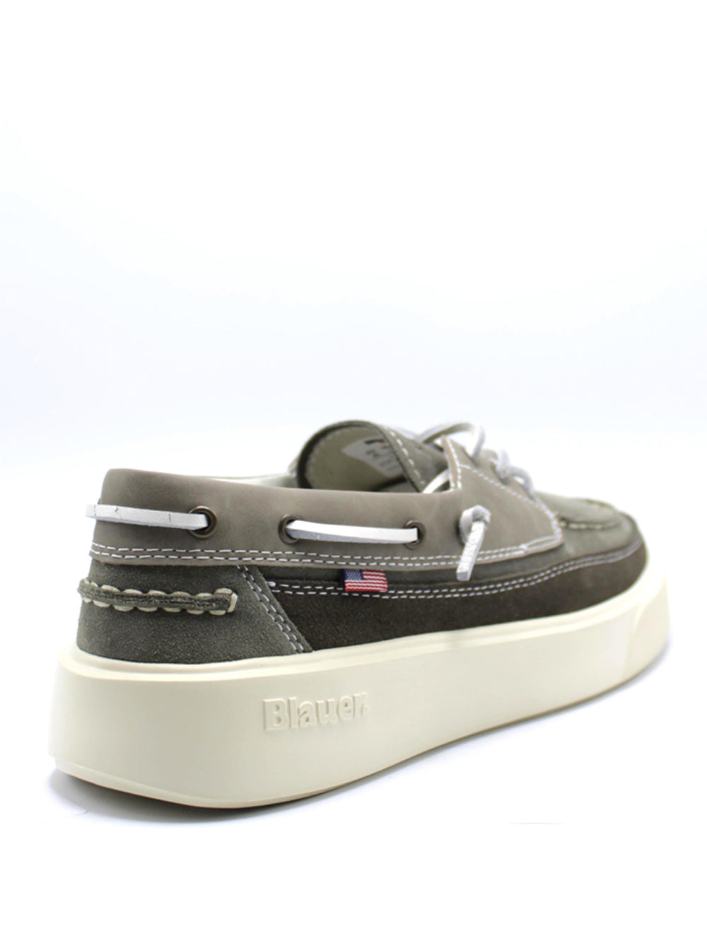 BLAUER Mocassini plantare estraibile Uomo - modello S5BUCK06/SUP Verde
