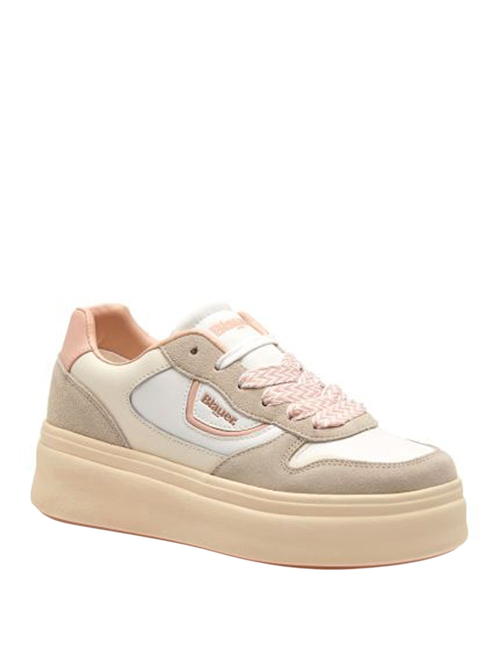 BLAUER Sneakers platform Donna - modello S5EMERY03/LES Beige