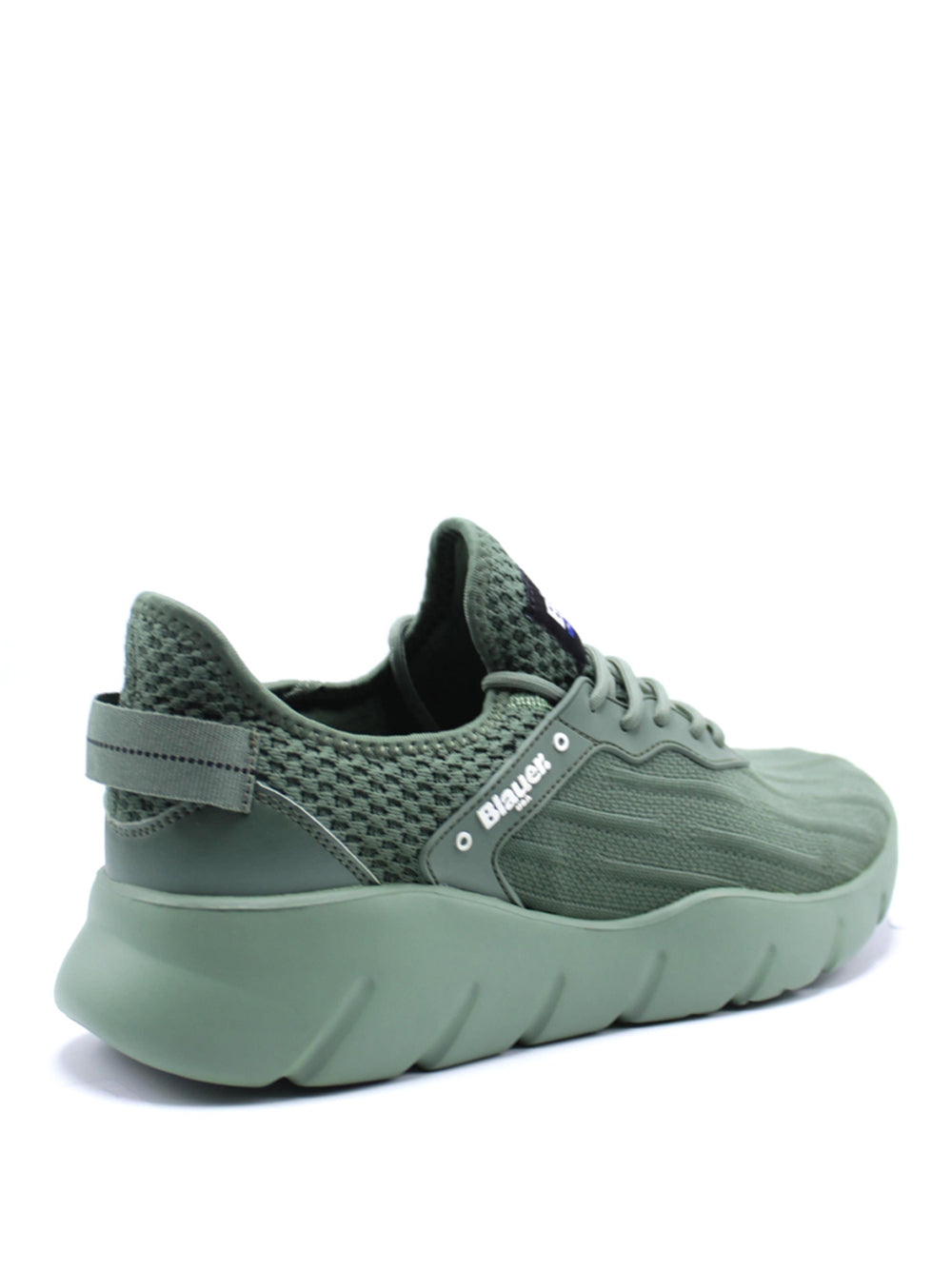 BLAUER Sneakers plantare estraibile Uomo - modello S5HULETT01/KNI Verde