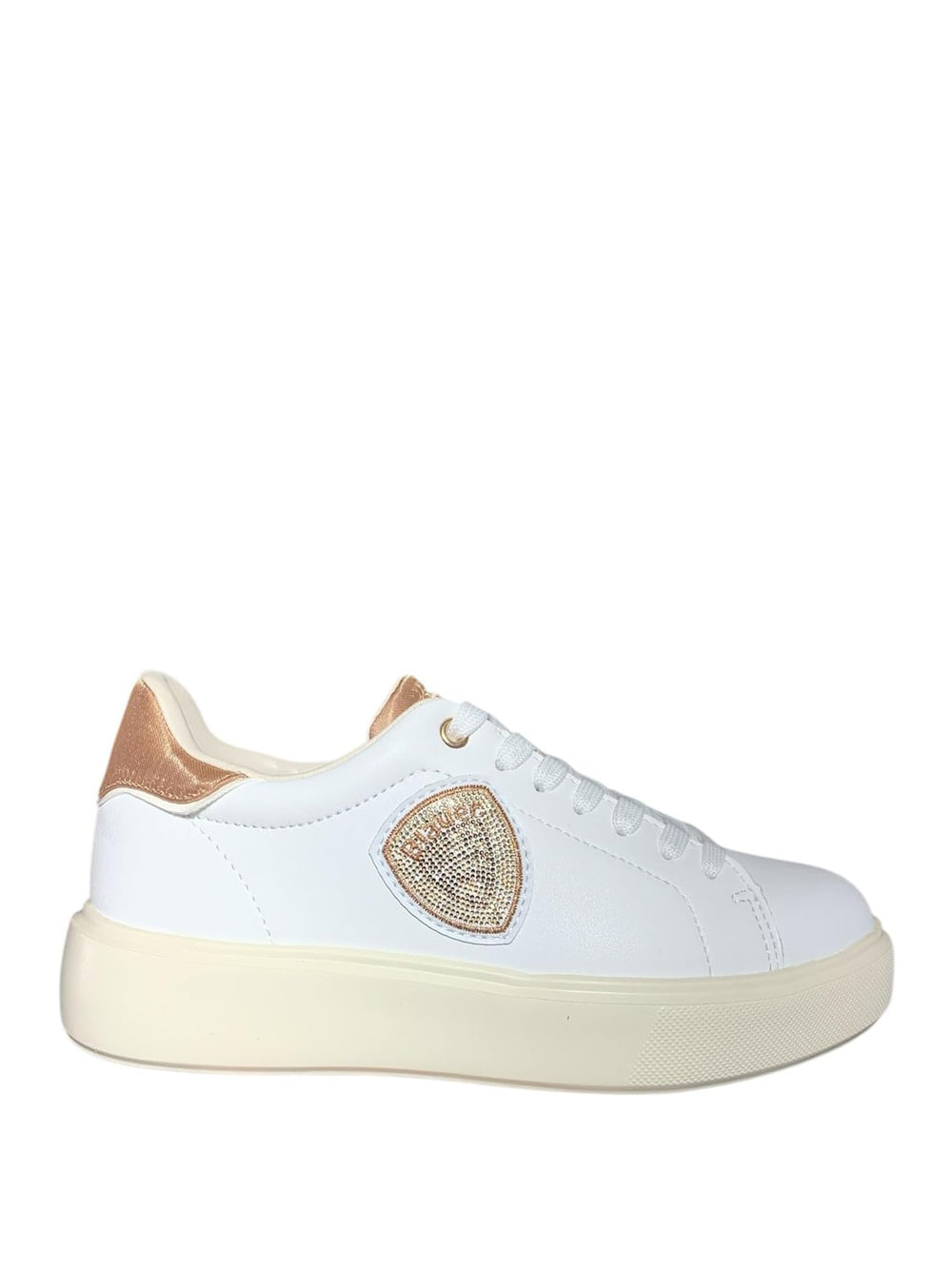 BLAUER Sneakers platform Donna - modello S5VENUS01/SAT Bianco