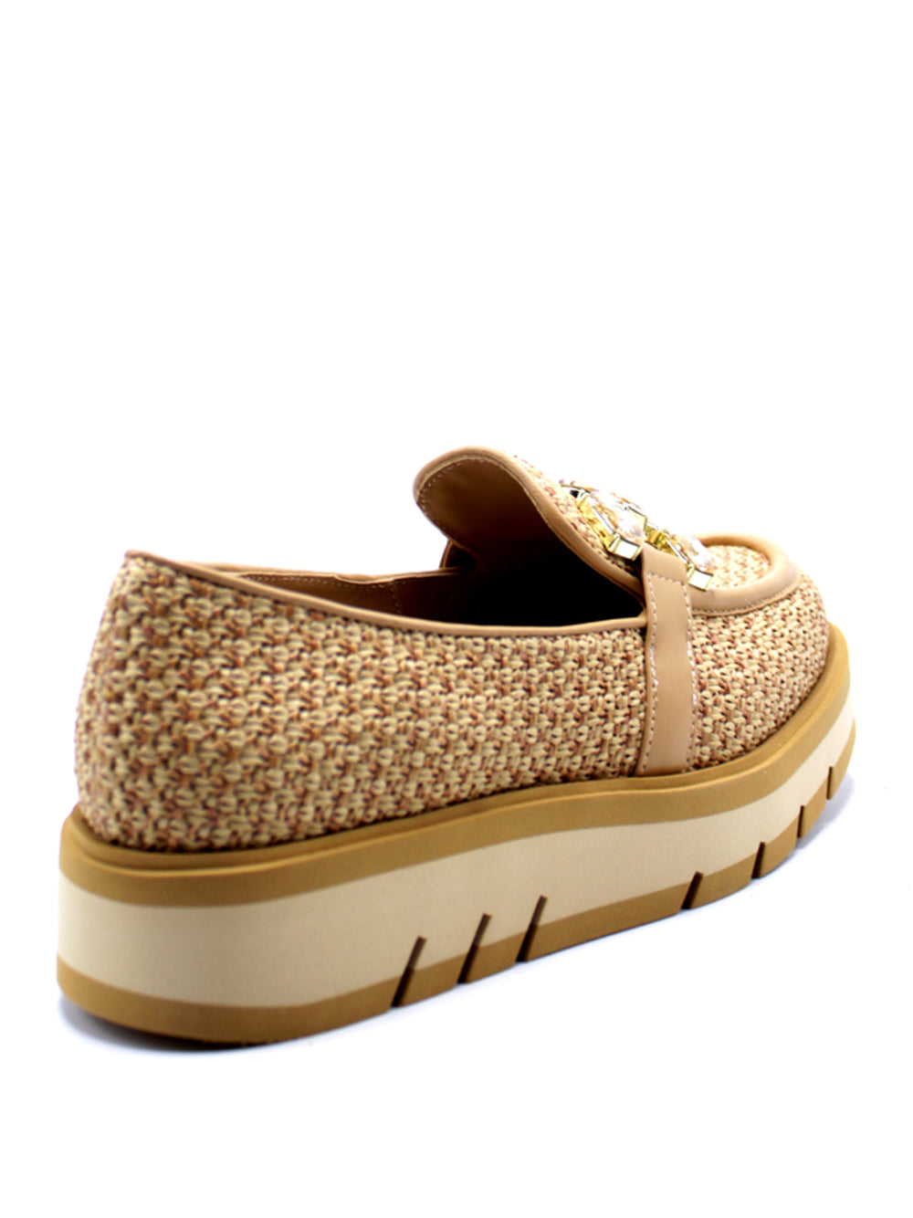 BRUNO PREMI Mocassini platform Donna - modello 1603 Beige