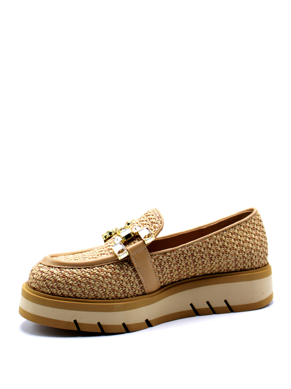 BRUNO PREMI Mocassini platform Donna - modello 1603 Beige