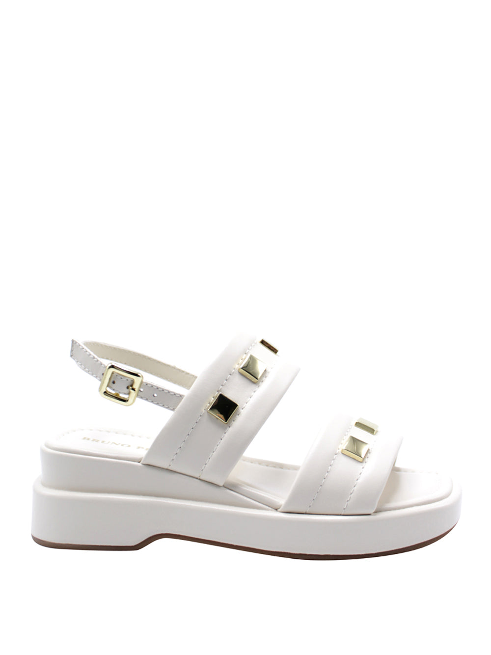 BRUNO PREMI Sandali con zeppa Donna - modello 4904 Bianco