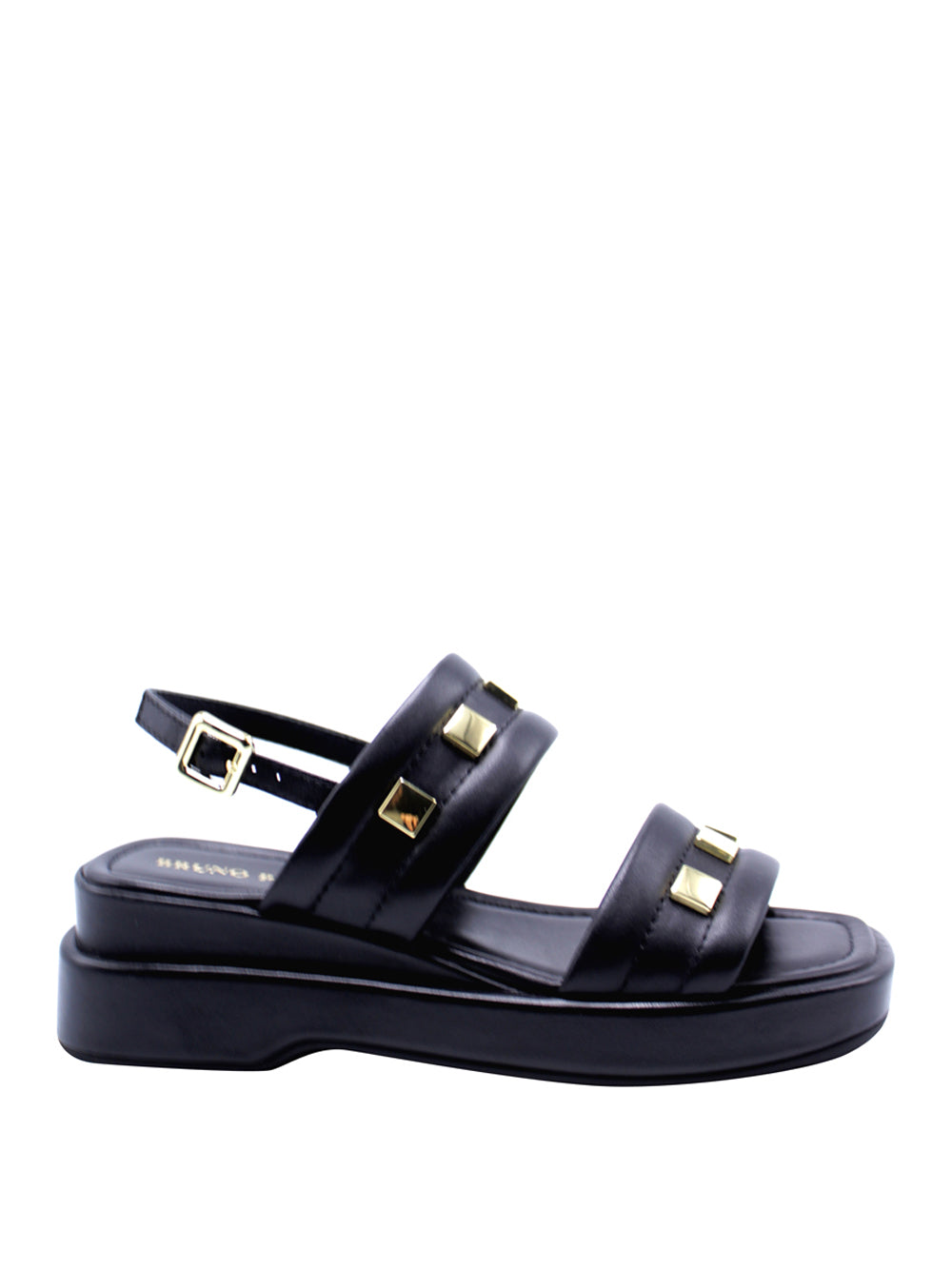 BRUNO PREMI Sandali con zeppa Donna - modello 4904 Nero
