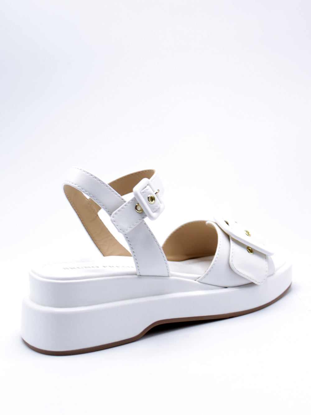 BRUNO PREMI Sandali con zeppa Donna - modello 4905 Bianco