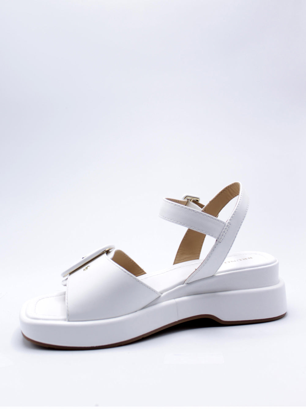 BRUNO PREMI Sandali con zeppa Donna - modello 4905 Bianco