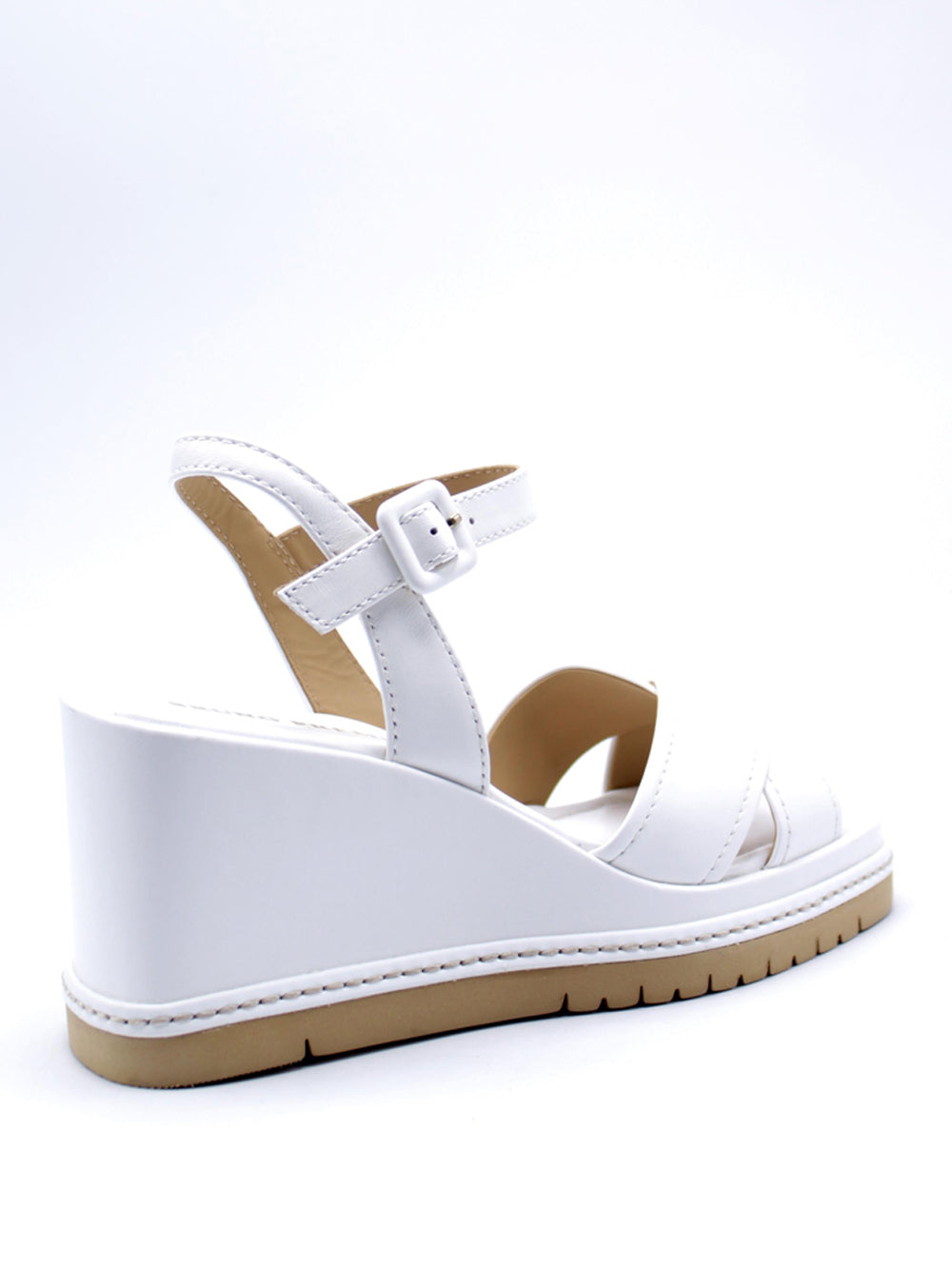 BRUNO PREMI Sandali con zeppa Donna - modello 5302 Bianco