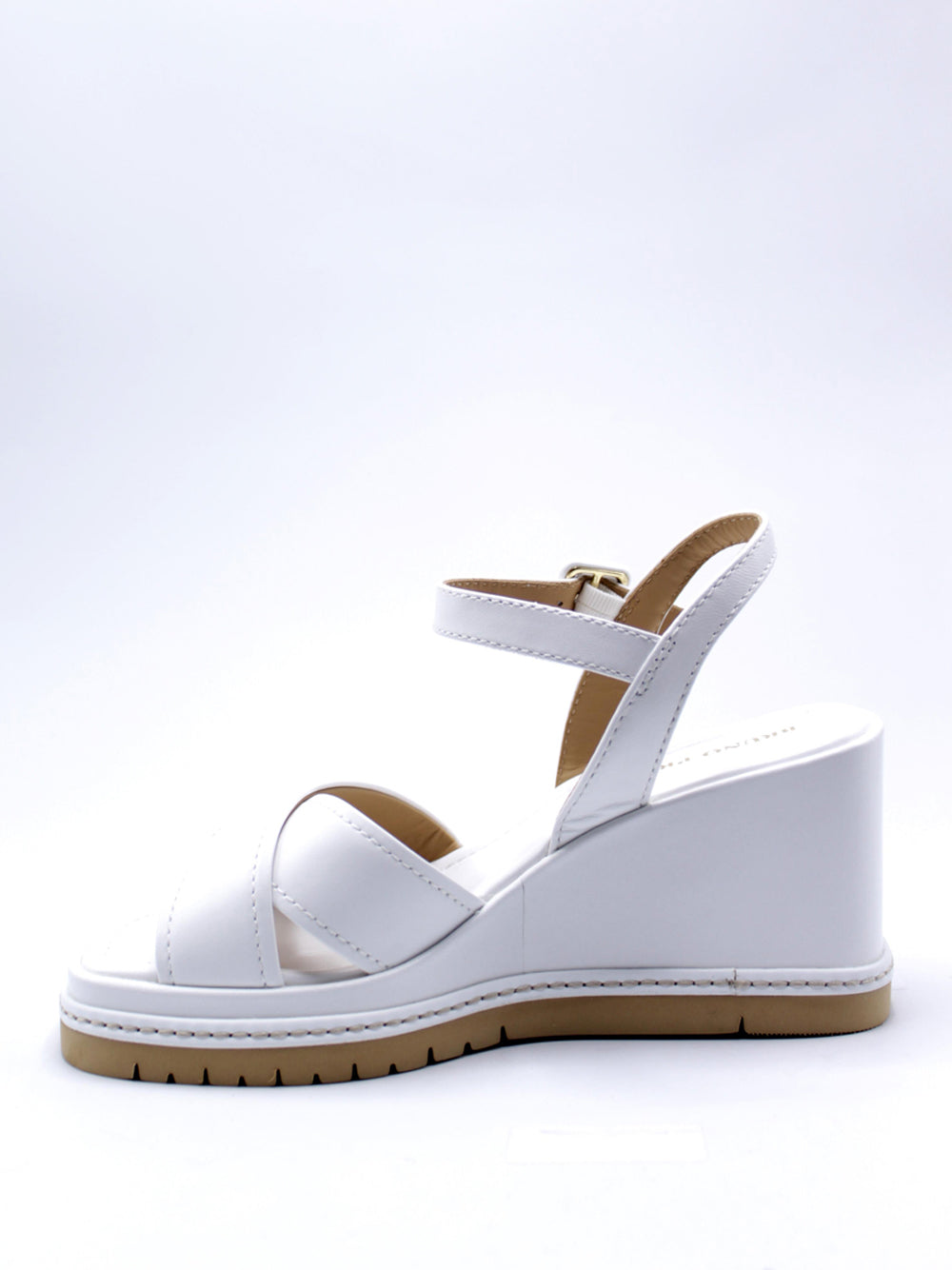 BRUNO PREMI Sandali con zeppa Donna - modello 5302 Bianco