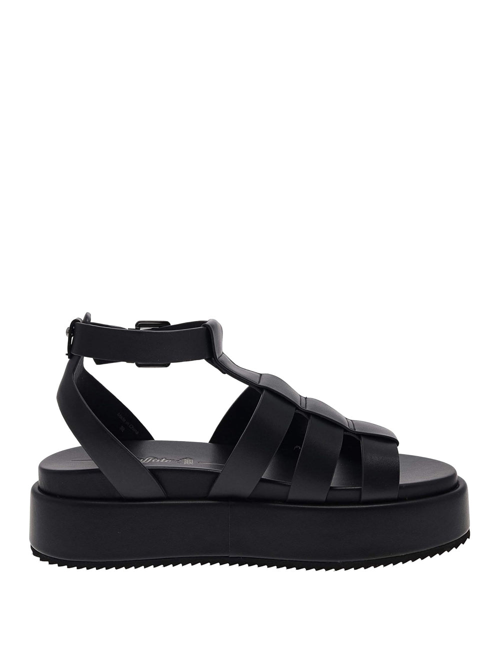 BUFFALO Sandali platform Donna - modello 1602209 Nero