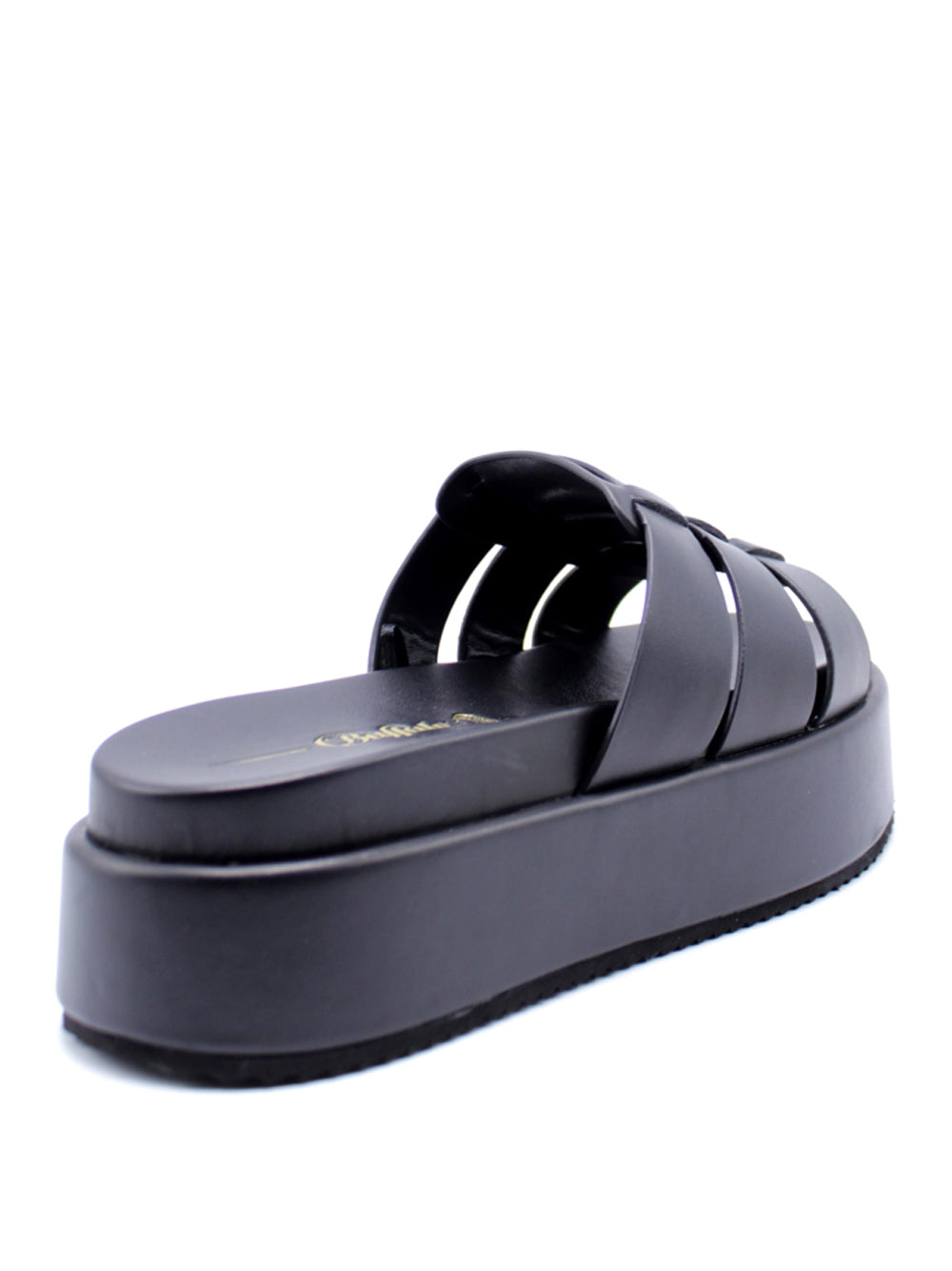 BUFFALO Sandali platform Donna - modello 1602256 Nero