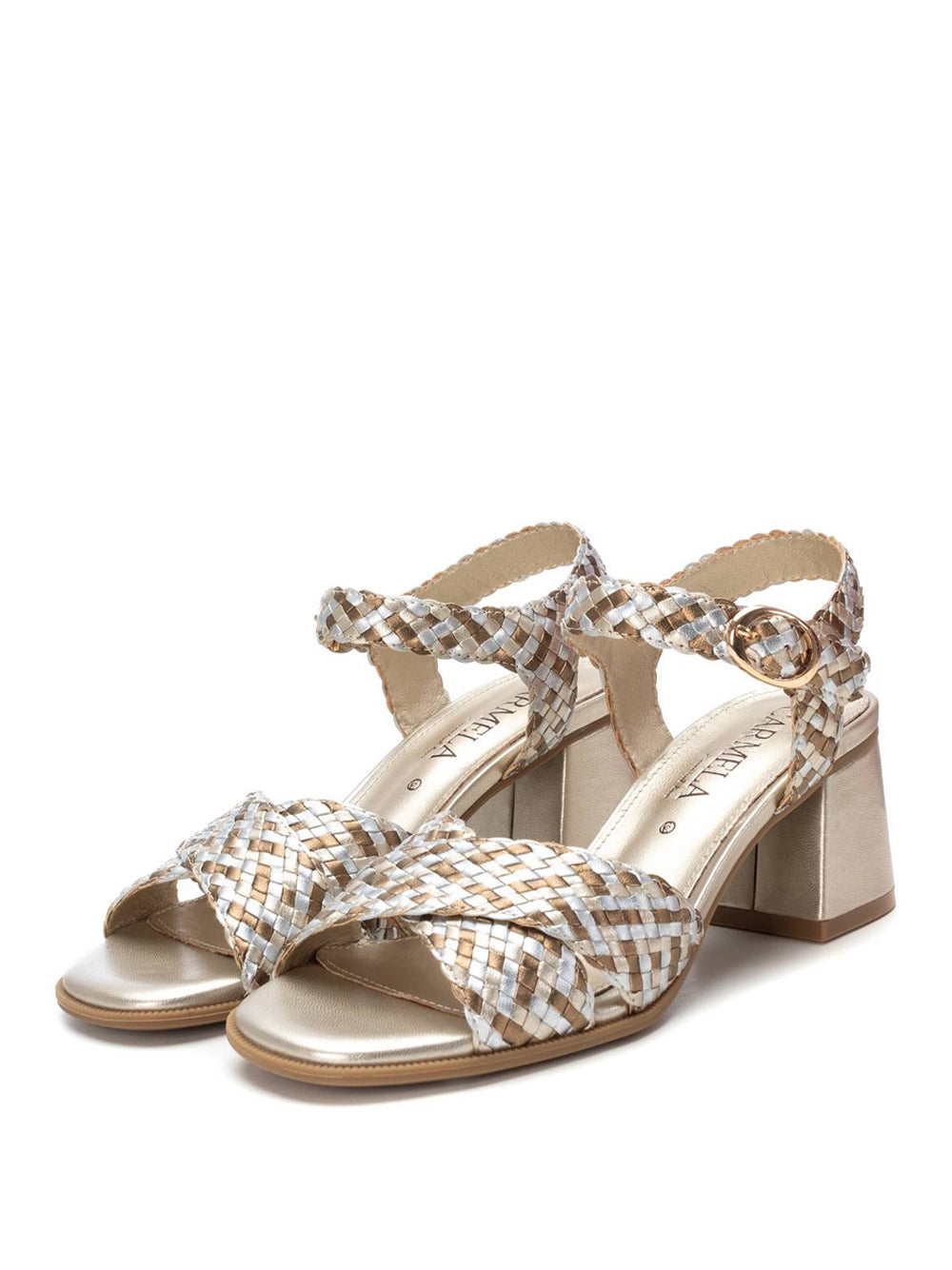 CARMELA Sandali con tacco Donna - modello 16219201 Oro
