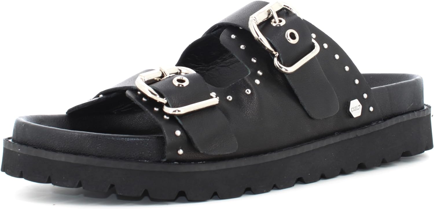 CULT Sandali con borchie Donna - modello CLW425100 Nero