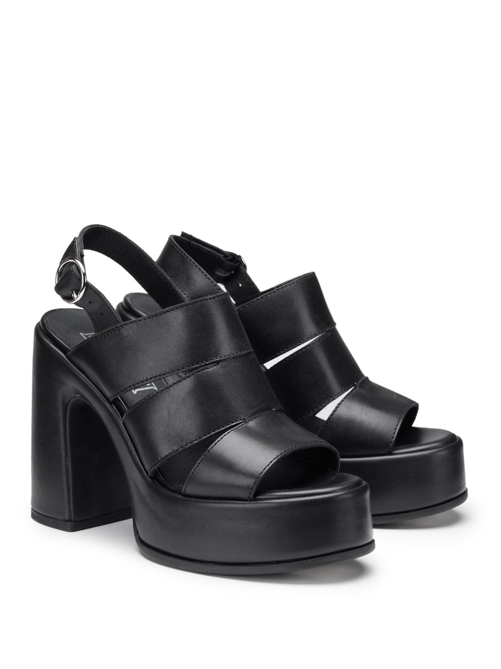 CULT Sandali con plateau Donna - modello CLW450800 Nero