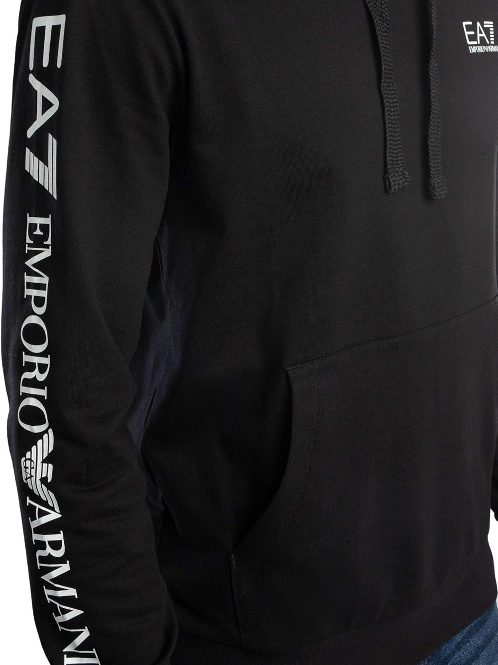 EA7 Felpa Uomo - modello 7M000569AF13512 Nero