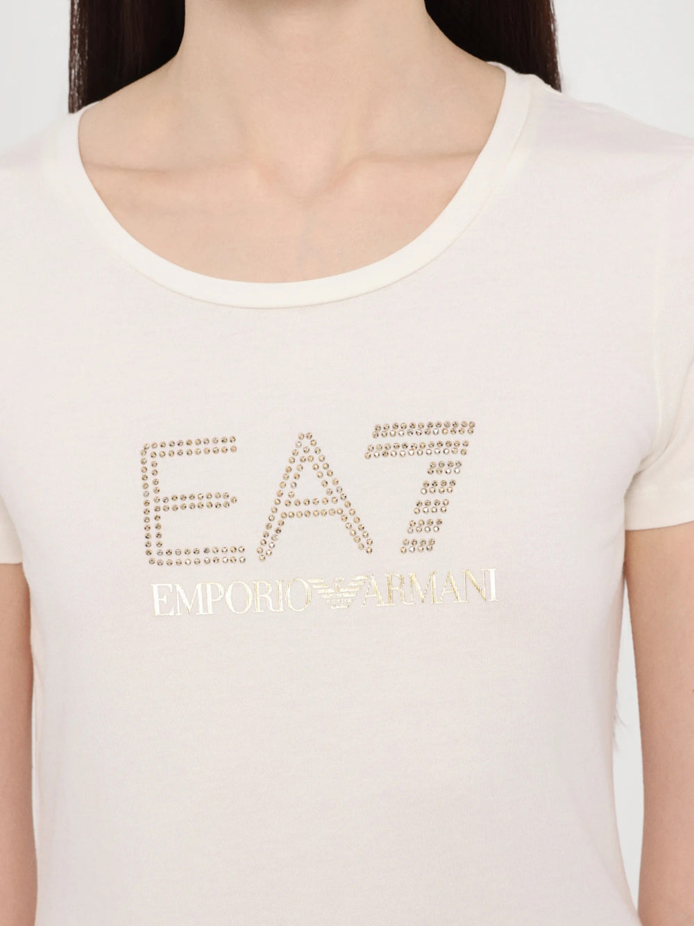EA7 T-shirt Donna - modello 8NTT65TJDQZ Bianco