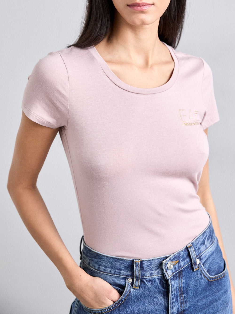 EA7 T-shirt Donna - modello 8NTT65TJDQZ Rosa