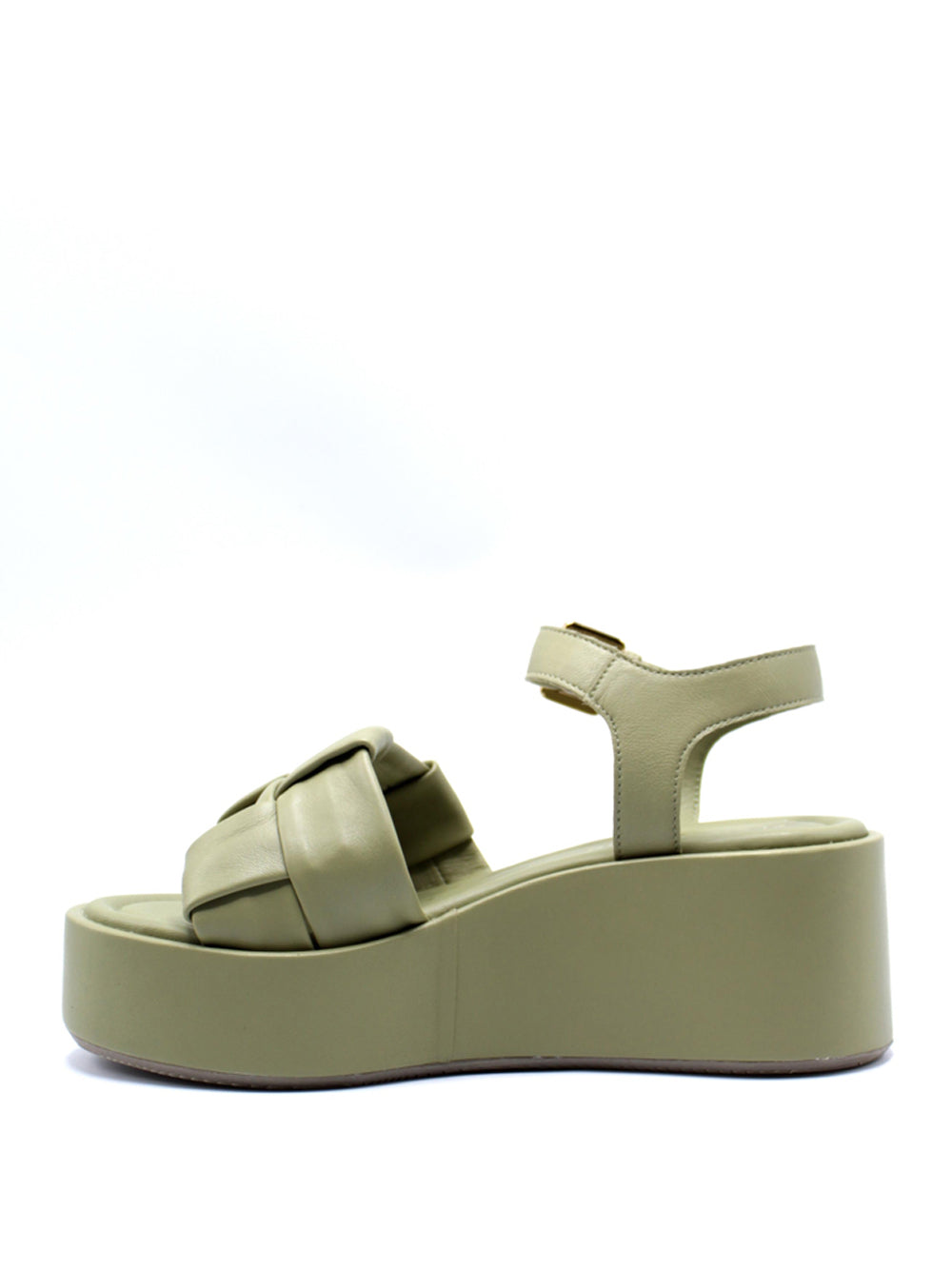 ELVIO ZANON Sandali con zeppa Donna - modello EB0904 Verde