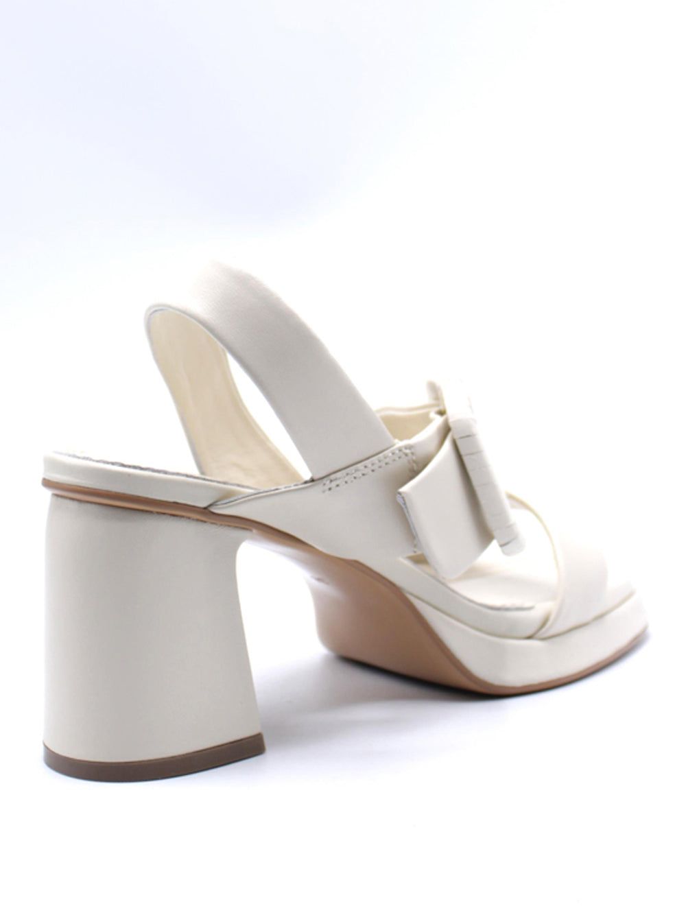 ELVIO ZANON Sandali con tacco Donna - modello EB1305 Bianco