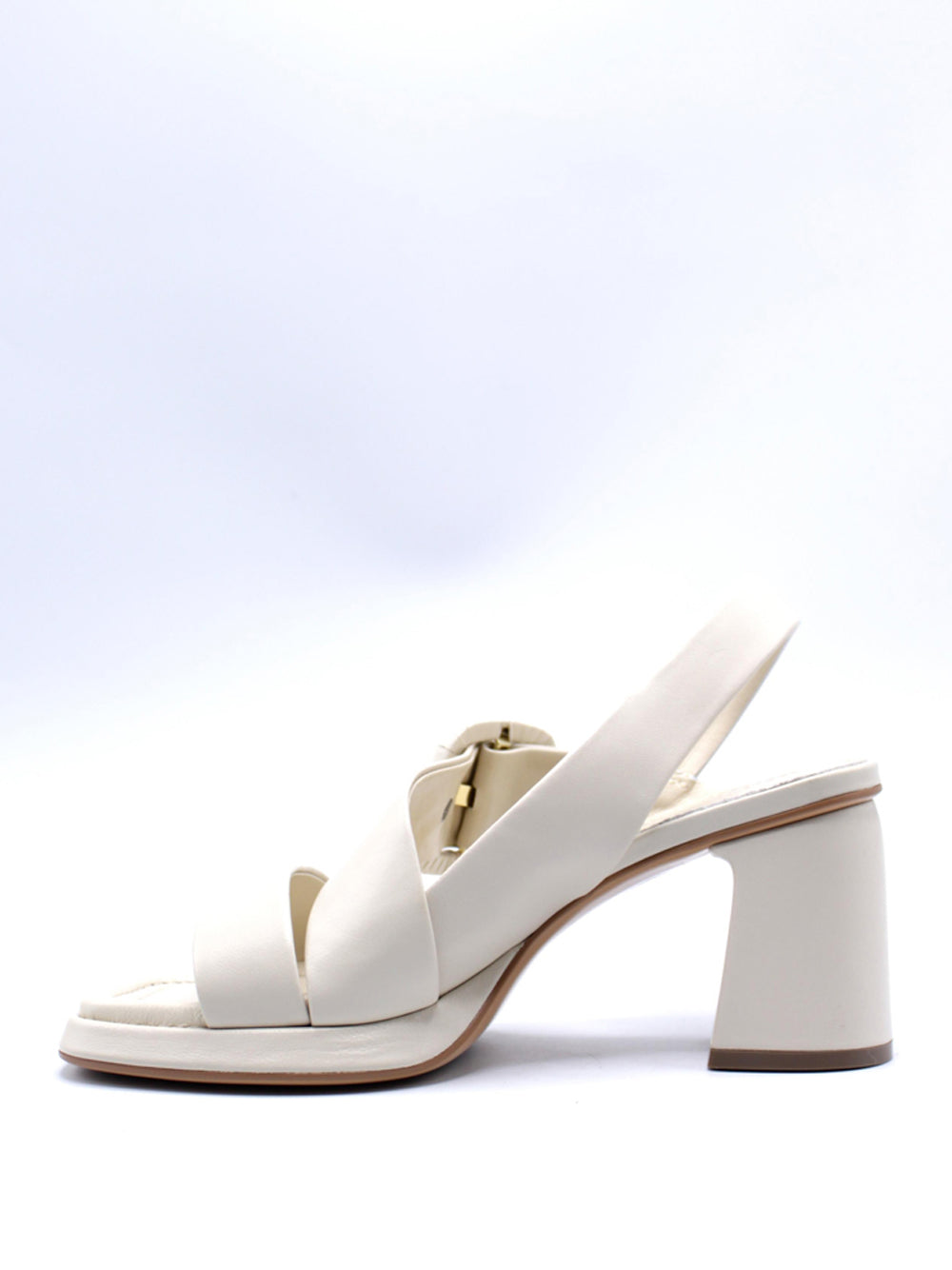 ELVIO ZANON Sandali con tacco Donna - modello EB1305 Bianco
