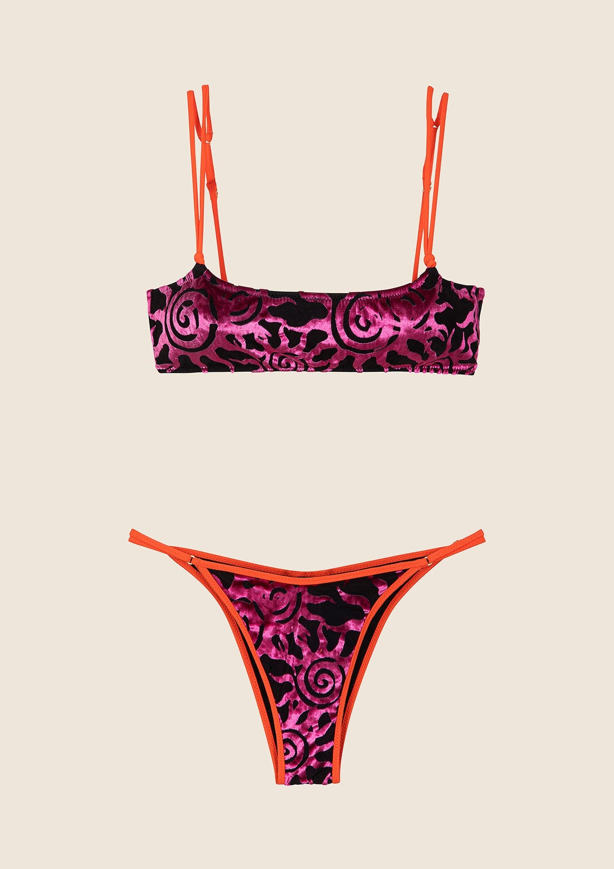 F**K Costume Bikini Donna - modello 0802BK Nero